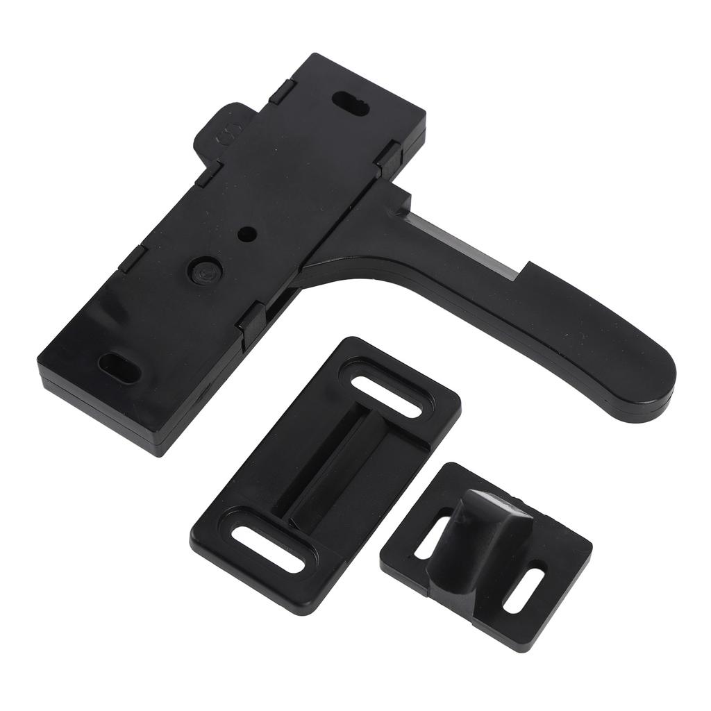 RV Screen Door Latch with Screws Right Hand Door Handle Latch Replacement Kit for Camping Vehicle Motorhome Travel