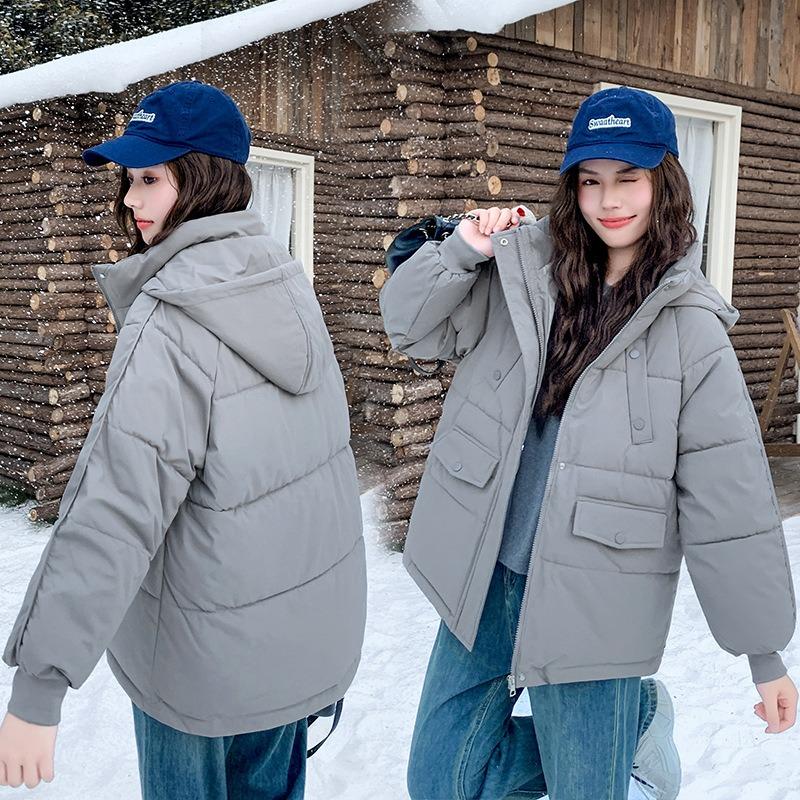 Bread clothes short women's down cotton-padded clothes new fashionable loose cotton-padded jackets warm jackets
