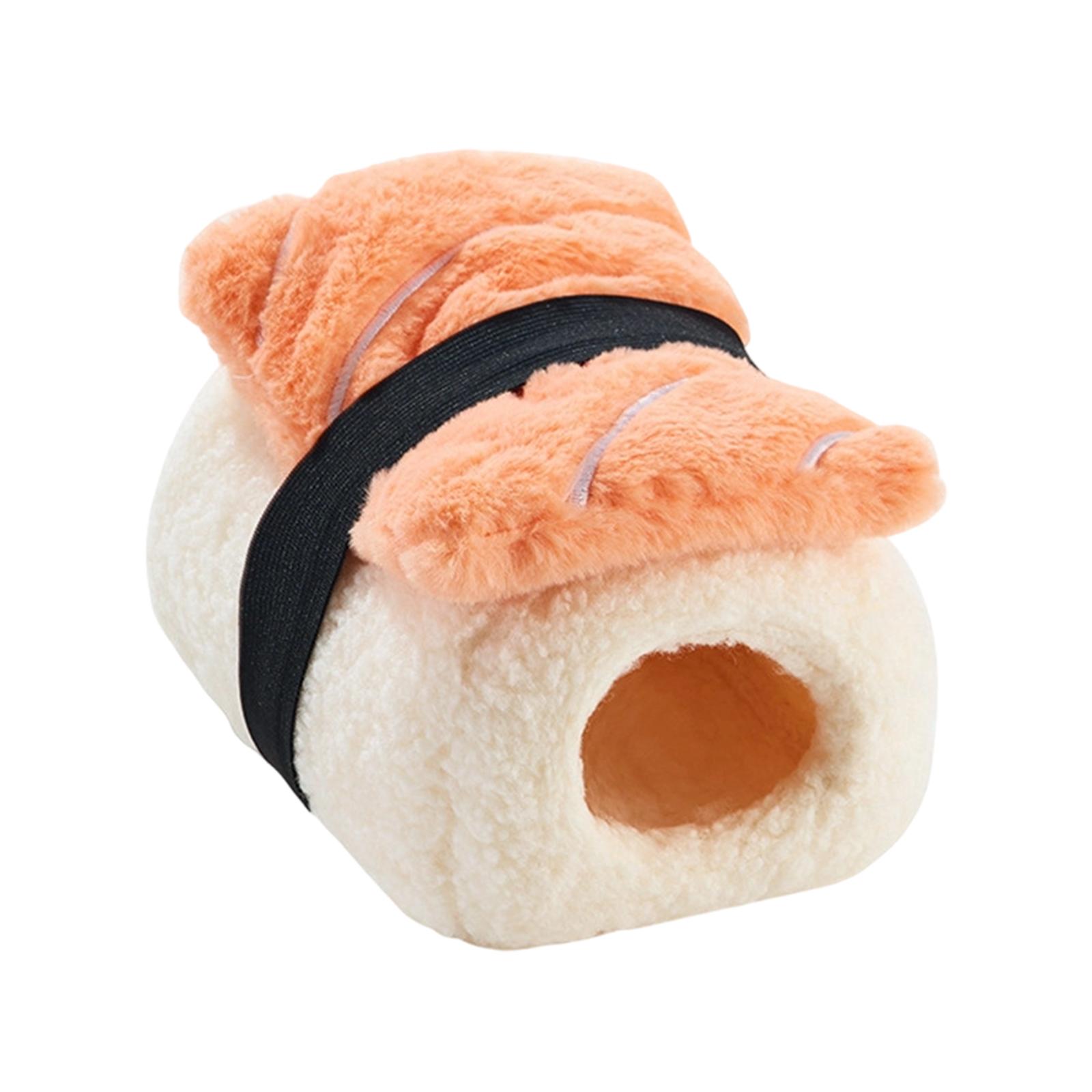 

Hamster Warm Bed Hideout Soft Sushi Shape Lovely Comfortable Winter Guinea Pig