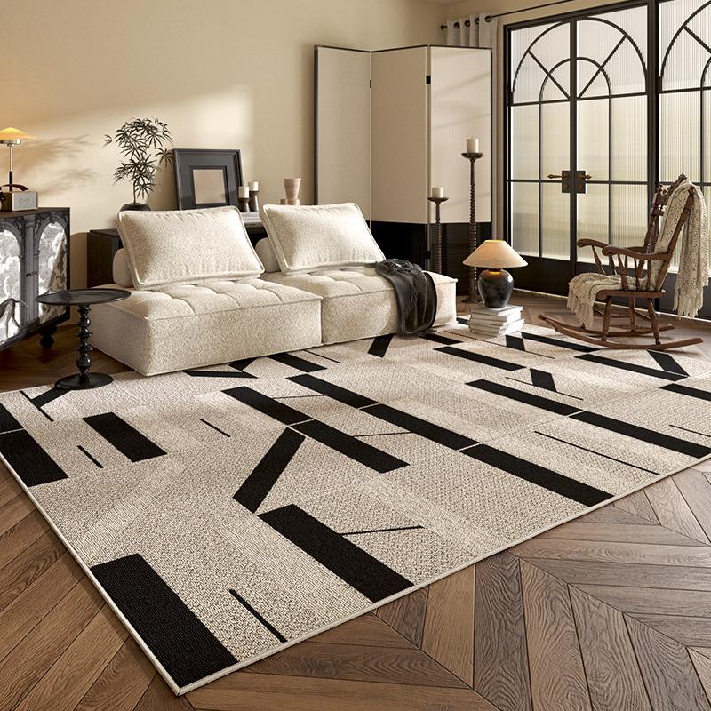 

Легкий Роскошный Декор Спальни Простой Ковер Ковры Большой Площади для Гостиной Противоскользящий Коврик для Пола в Зоне Отдыха Моющийся Прикроватный Мягкий Коврик 80*120cm