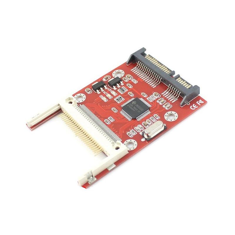 CF to SATA Adapter for Compact Flash Memory Card Type I II to 2.5inch Serial ATA HDD Hard Disk Drive Converter