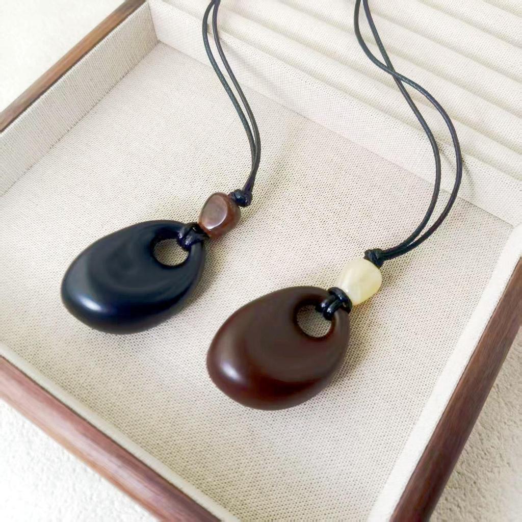 Maillard Retro Korean Style Necklace for Women - Versatile Autumn/Winter Jewelry Chain
