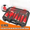 12pcs Drywall Tile Hole Cutter Set Hole Cutter Tool Kit Granite Marble Full-Body Porcelain Tile Ceramic Stone Drilling Tools