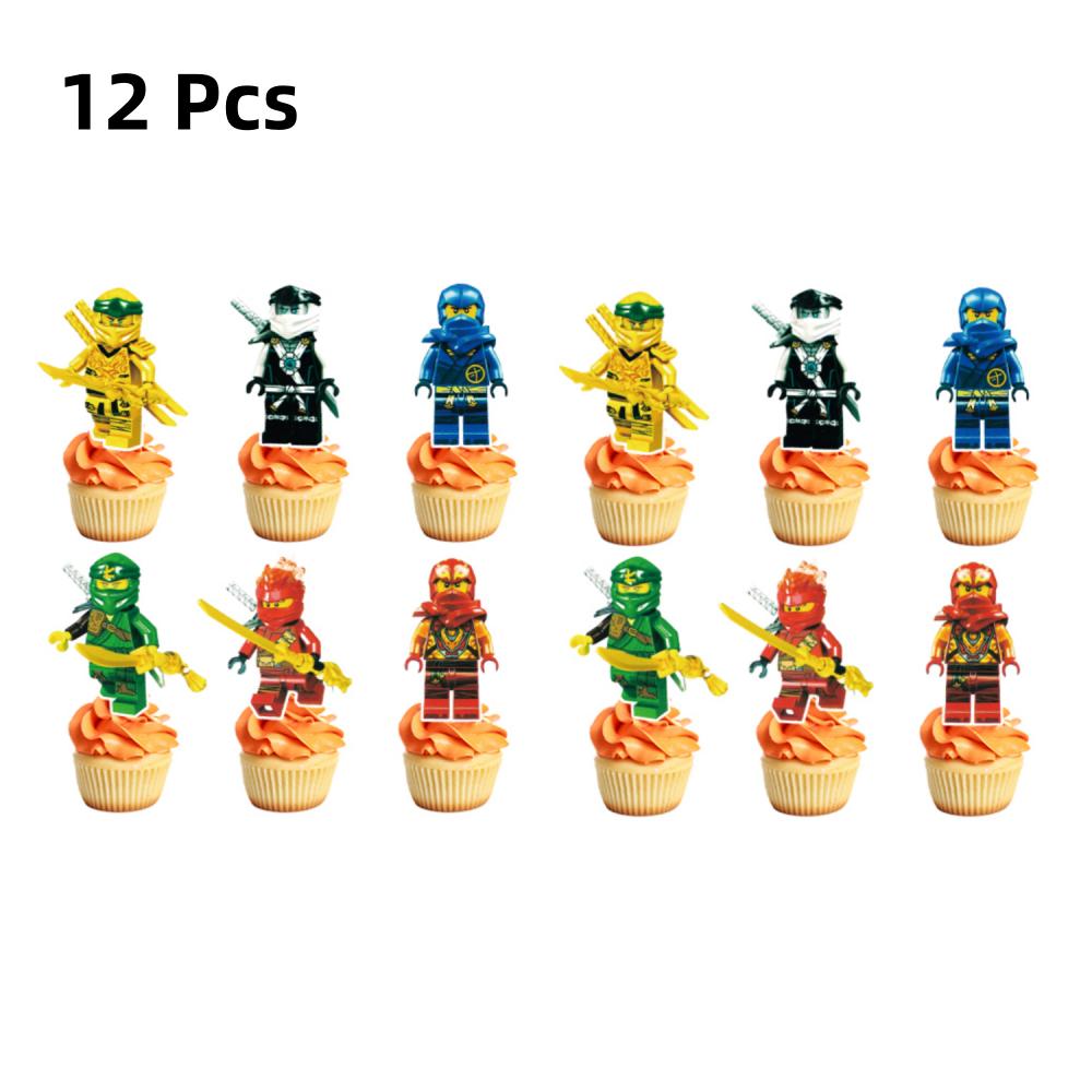 28 Pcs Ninja Party Decorations-Ninja Birthday Decorations Banner Balloons Backdrop Cake Topper etc Ninja Birthday Party Supplies Other