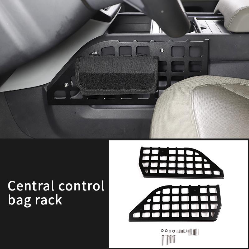 

For Land Rover Defender 110 2020-2026 Aluminum alloy Car Luggage RackStorage Bag Shelf Hanging Bag Rack Car Accessories