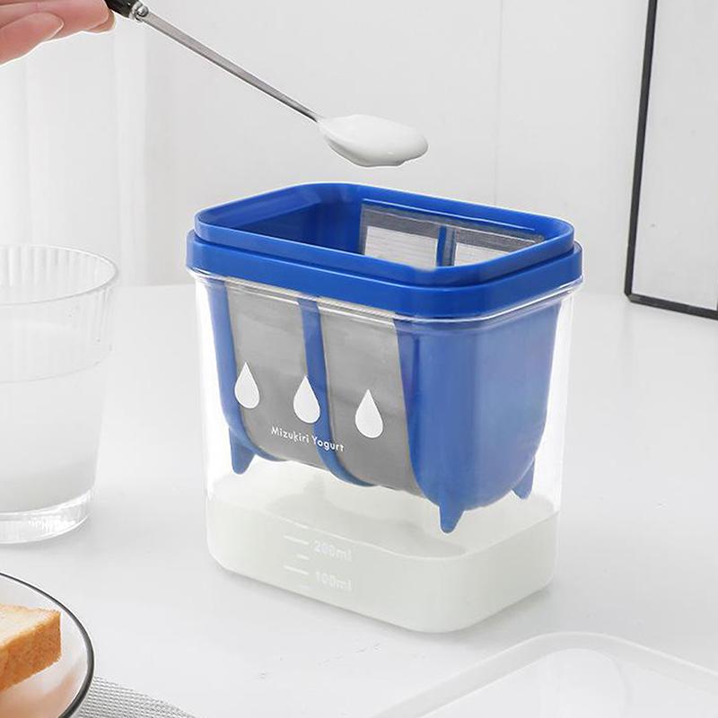 Coffee Yogurt Filter Maker Self-Made Greek- Yogurt Soybean Milk Cheese Whey Separator Water Draining Fine Mesh Strainer