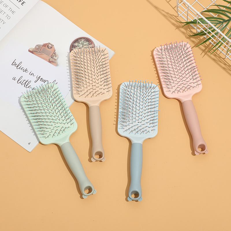 Cute Pet Air Cushion Comb: Plastic Massage Comb for Smoothing Curly Hair, Scalp Care for Women and Students