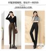 [Version of Western Straight Leg Pants] Winter Commuting Simple Slimming Women's Casual Pants