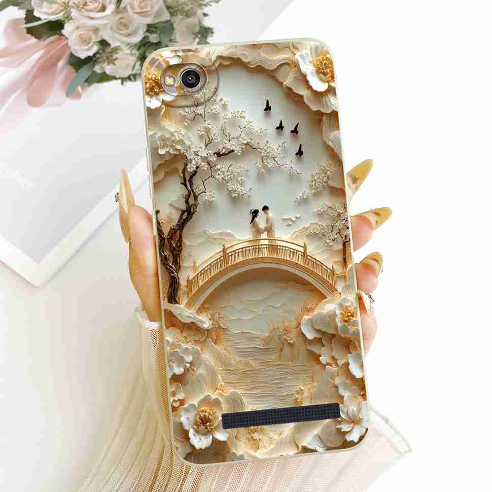 For Xiaomi Redmi 4A Case 5.0" Cute Cat Butterfly Cartoon Soft Silicone Cover For REDMI 4A Redmi 4A Protective Shell Bumper