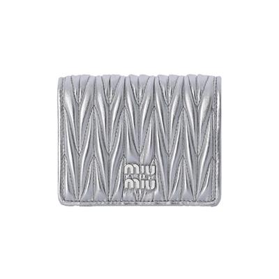 MIU MIU Halv pung Dame Matelasse 5MV204 AFPP F0118