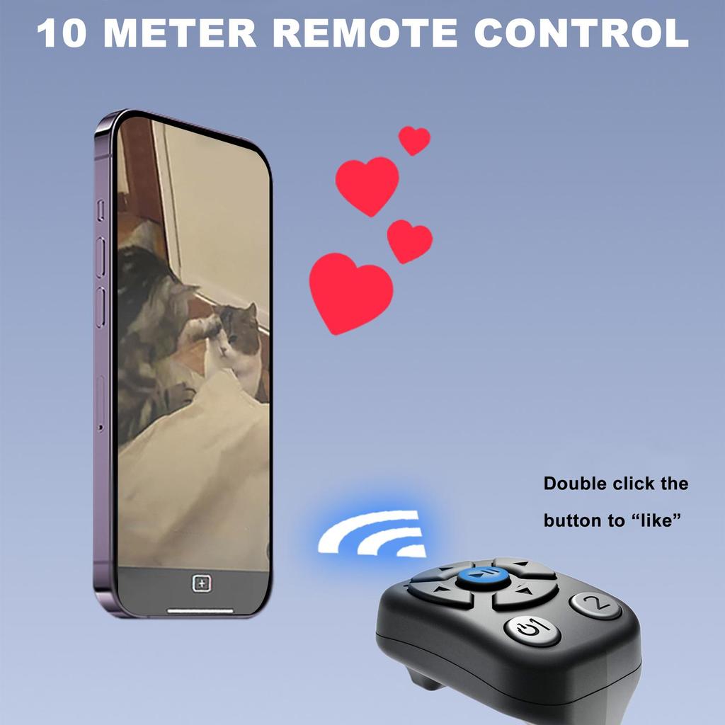 New Scrolling Ring Smart Ring Page Turner Camera Shutter Smart Ring Camera Video Recording Remote Wireless E-Reader Controller