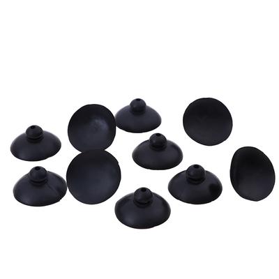 10Pcs Black Soft Silicone Suction Cup Clip Sucker Holder Fish Aquarium Tank