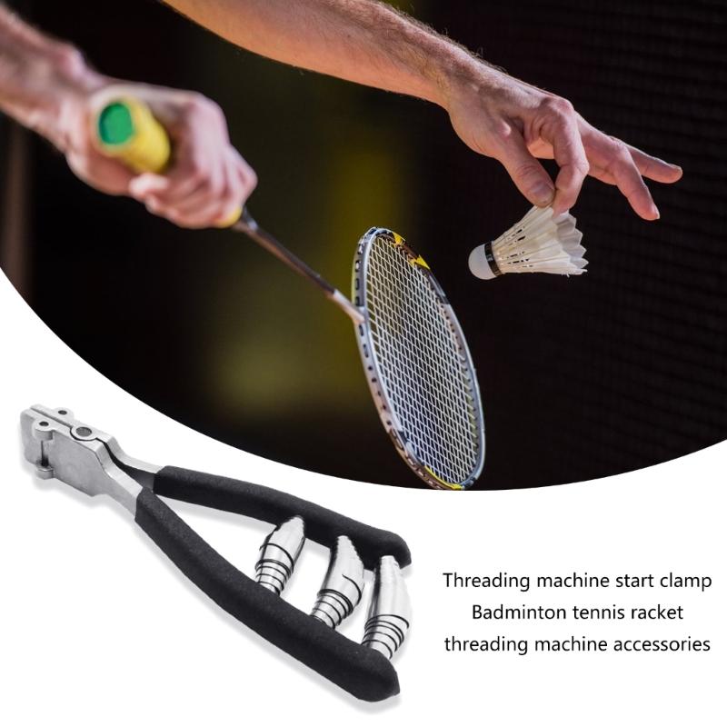 Racket String Assistance Starting Clamp Manual Tool Plier for Badminton Racquet
