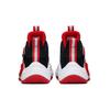 Anta Kids Asymmetrical Performance Anti-Slip Shock Absorbing Durable Mid-Top Basketball Shoes Kids Sneaker White Black Red 312221102-2
