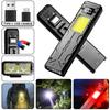 New EDC Flashlight Multifunctional Tactical Display Highlighter Clip Magnetic Outdoor Emergency Work Light