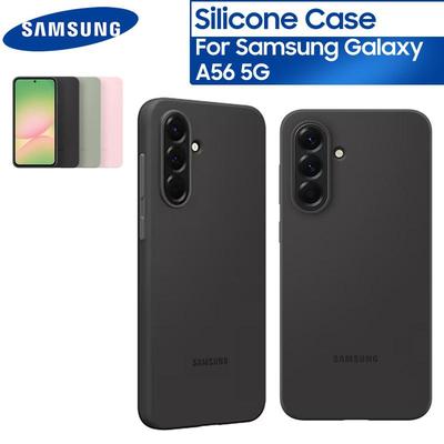 Orijinal Samsung Silikon Kılıf Samsung Galaxy A56 5G İçin İpeksi Yumuşak Dokunuşlu Silikon Telefon Koruyucu Kılıf