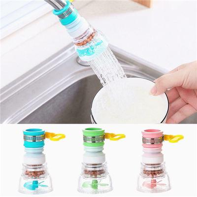 Filtro de Agua para Ducha de Baño Cocina Cabezal de Grifo Boquilla Giratoria 360 Grados KTY