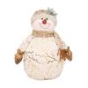Schneemann-Puppe, Plüsch, Kiefer, eleganter Stil, Dekor, niedliche Form, erhöhte Feiertags-Party-Stimmung, weiße Geschenke, Weihnachten für die Haushaltsdekoration