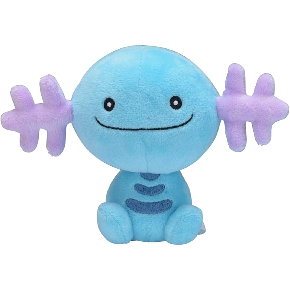 Pokmon Center Original Pokmon Fit Plush Toy Wooper 11x15x7 cm