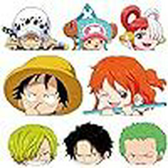 One Piece Anime Autoaufkleber für Motorrad, Fahrzeugkofferraum, Reisekoffer, Wand, Notizbuch usw.
