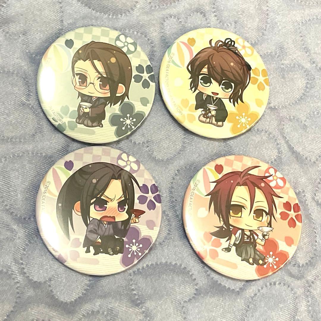 [USED] Hakuoki Yuugiroku Can Badge Animate Bonus Vita