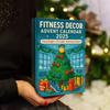 2D Plane+airplane Box +24PC+ Fitness Decoration Advent Christmas Countdown Box Calendar