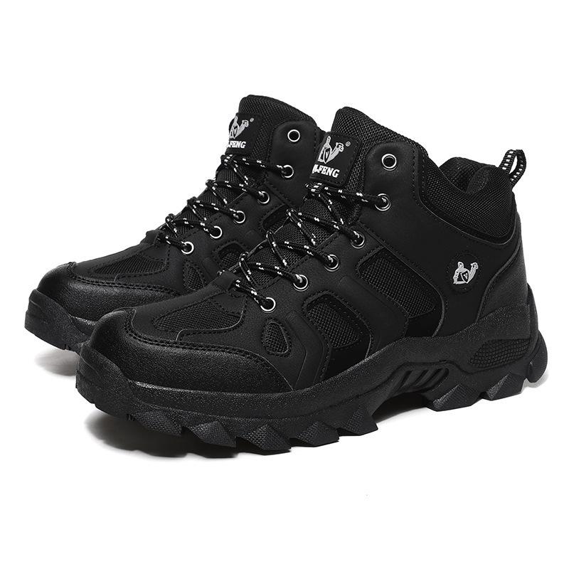 Buty Męskie Wspinaczkowe Duży Rozmiar Outdoorowe Wysokie Platforma Buty Turystyczne Moda Męskie Sneakersy Buty Podróżne