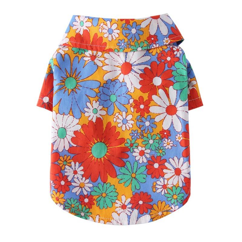 Lightweight Pet Shirt With Fruit Print Casual Dog Clothing Apparel Small Medium Large Dogs