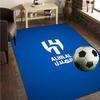 Al Hilal Crest Rug Office Carpet Non-Slip Mat, Chair Rug Floor Covering for Gaming, Bedroom, Living Room , Home Decor Christmas Gift