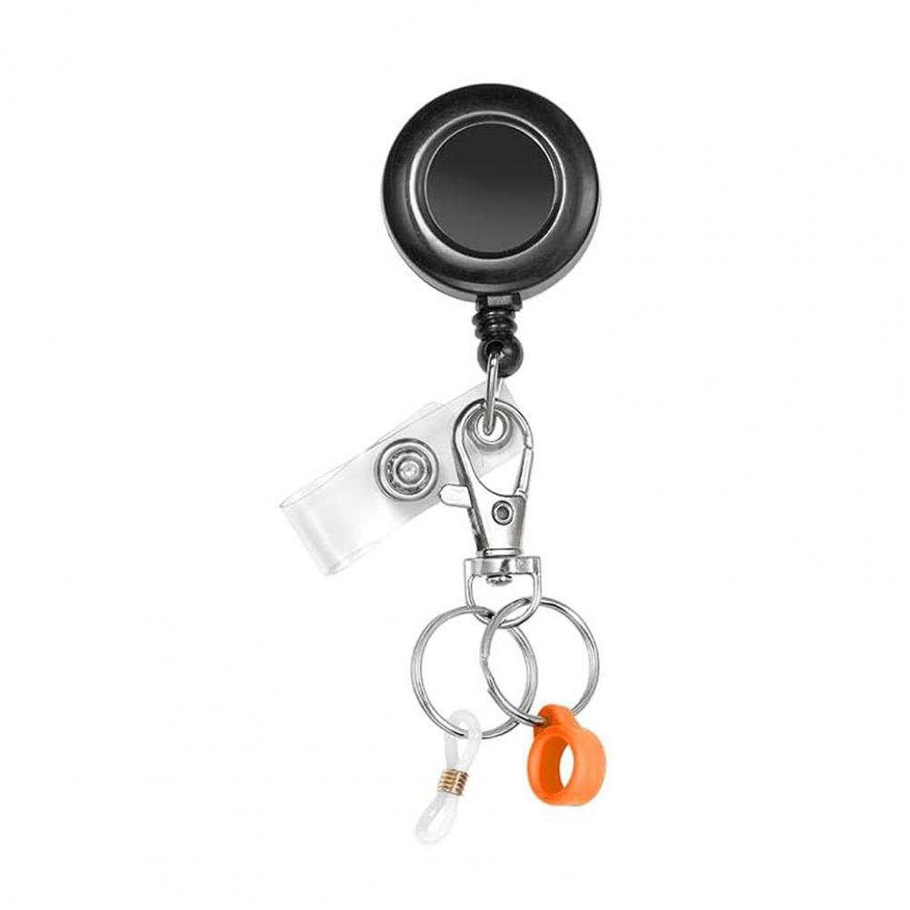 Lobster Clasp Keychain Stretchable Keychain Flexible Key Holder Stretchable Flexible Keychain with Lobster Clasp Compact Pen Hol