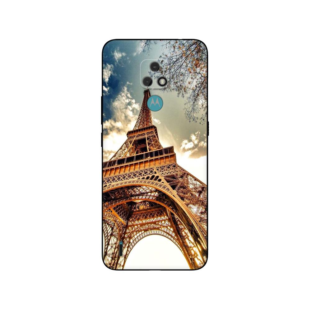 For Motorola Moto E20 E30 E40 E7 Plus Case Phone Back Cover Protective Bag Soft Silicone Black Tpu Case