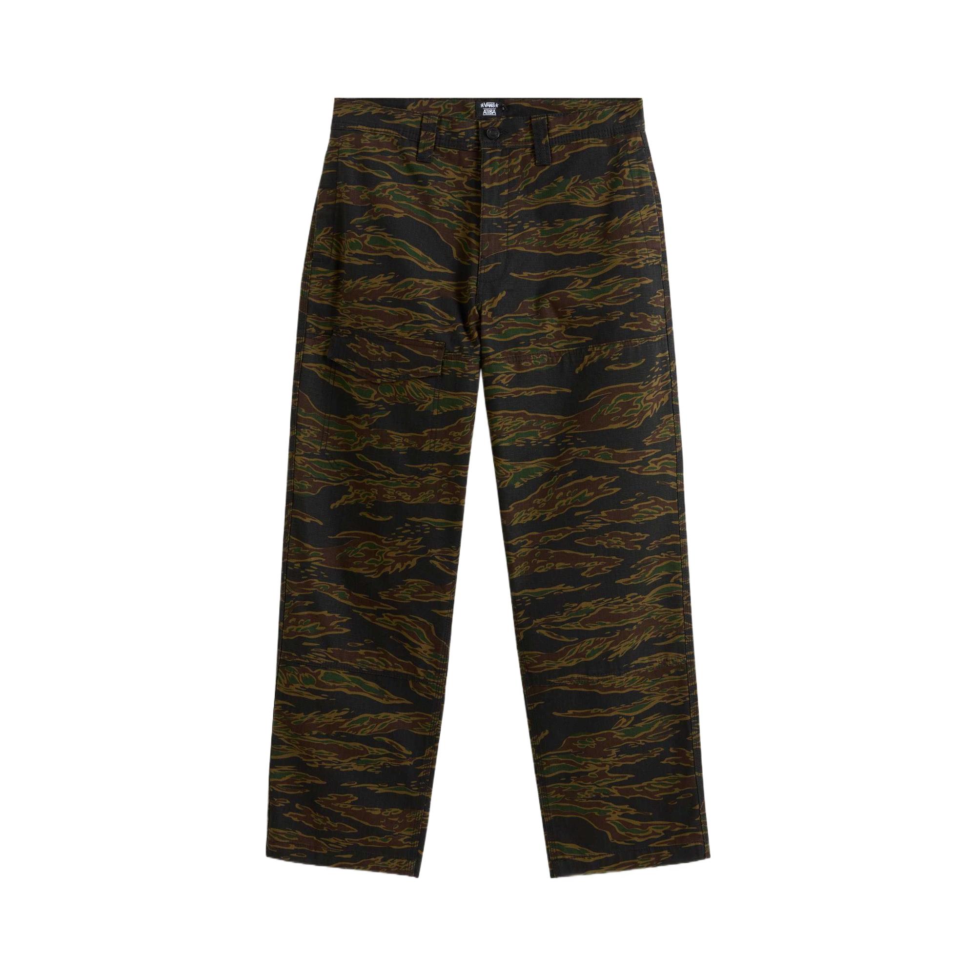 

Vans Skate Atiba Jefferson Loose Comfortable Skin-Friendly Cargo Pants Men pants VN000Q7429B S