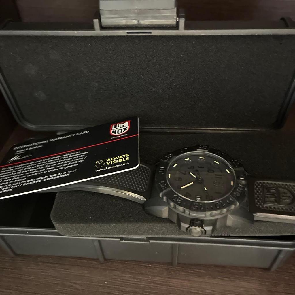 Used [Almost unused] Luminox Luminox 3500 3501 3501.BO.L