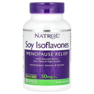 Soy Isoflavone, 50mg, 120 Capsules (10mg Per Capsule)