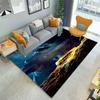 1PC Lord of the Rings Print Rug - home decoration Carpet For Living Room Bedroom Flooring Computer Chair Area Rug