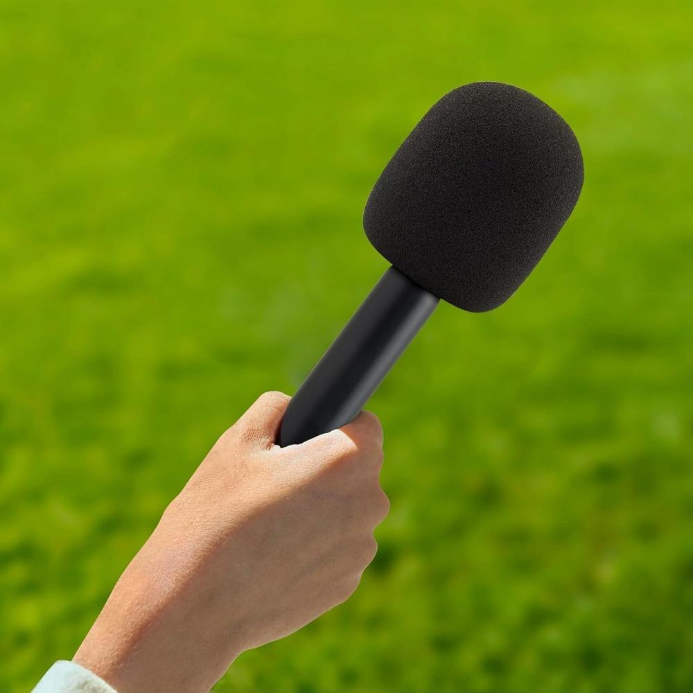 With Windshield Foam Handheld Microphone Adapter for Rode Wireless GO II For Podcast