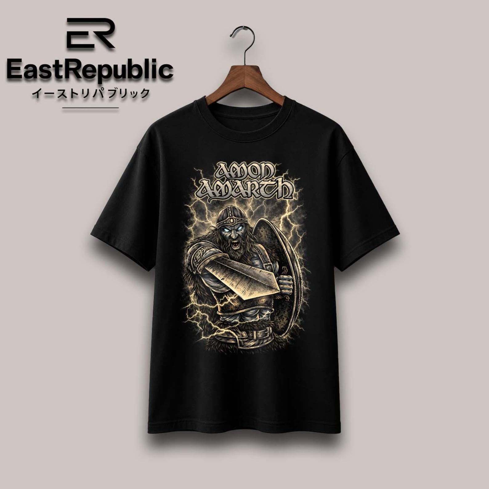 Amon Amarth Tee, Jomsviking Album Band Shirt, Classic Norse Death Metal Gift 2XL