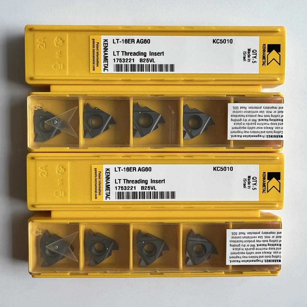 KENNAMETEL / LT-16ERAG60 KC5010  / Original Carbide Blade 10 Pcs