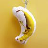 Adorable Banana Plush Toy Keychain With Soft Crystal Fabric And Voice Feature