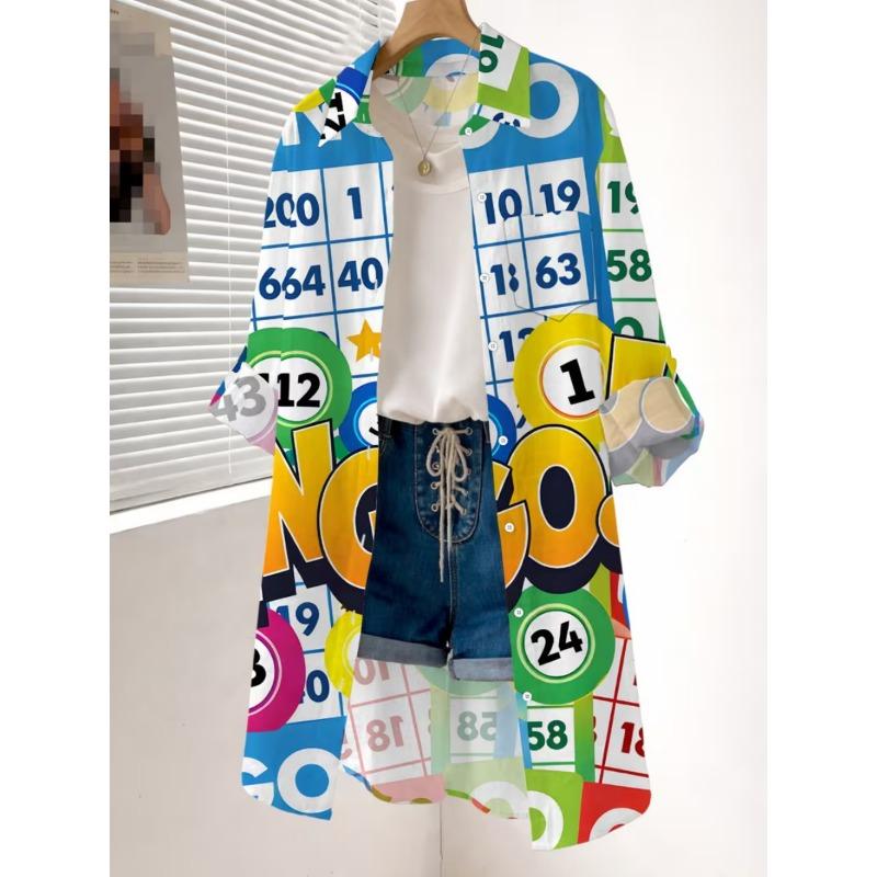 Autumn and winter women's casual long shirts