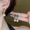 S925 Sterling Silver French Retro Pearl Stud Earrings - Vintage Style, Light Luxury, Versatile Oval Earrings for Women
