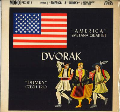 LP Schallplatte SMETANA QUARTETT , TSCHECHISCHES TRIO - Dvorak: "Amerika", "Dumky" PSX5513 SUPRAPHON Japan Klassisch Gebraucht