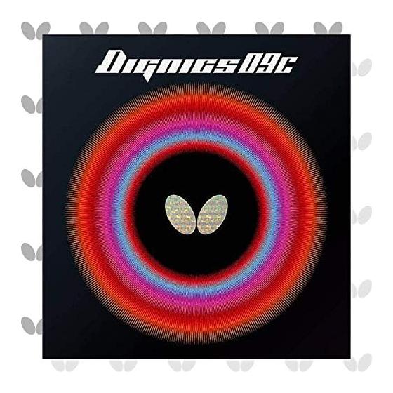 Butterfly Накладка для настольного тенниса Dignics 09C Клейкая высокопрочная задняя резина 06070
