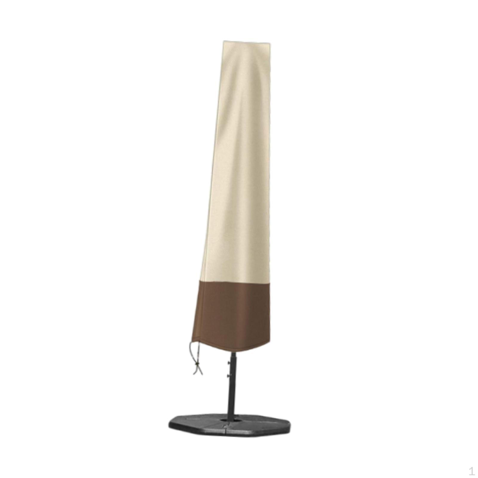

Cover for Patio Umbrella with Waterproof Design And Air Vent Outdoor Use 210D