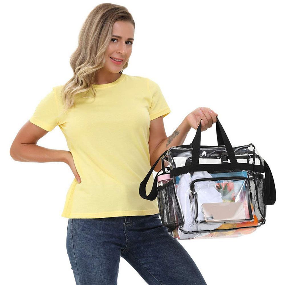 Messenger Bag Crossbody Bag Travel Bag Clear Tote Bag Clear Beach Bag Clear Lunch Bag Clear Purse