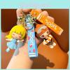 Süßer Sportliches Mädchen Schlüsselanhänger Pvc Anime Figur Stilvoller Taschenanhänger Auto Schlüsselanhänger für Partys und Geschenke