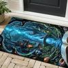 Enchanted Castle 3D Rug for Home Decor - Fantasy Book Themed Carpet with Fairy Tale Design, Ideal for Kids Room or Living Room