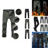 Winter Mens Thick Work Pants Windproof Tactical Outdoor Fleece Trousers Thermal