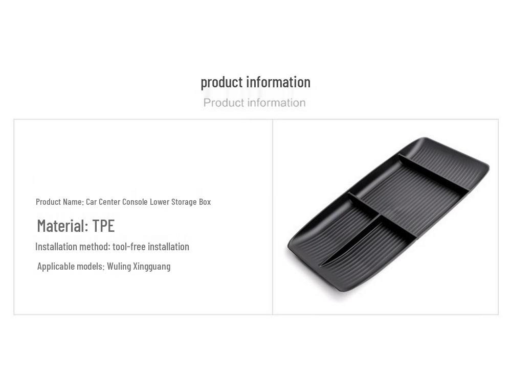 Wuling Starlight Center Console Storage Box (23-24) 