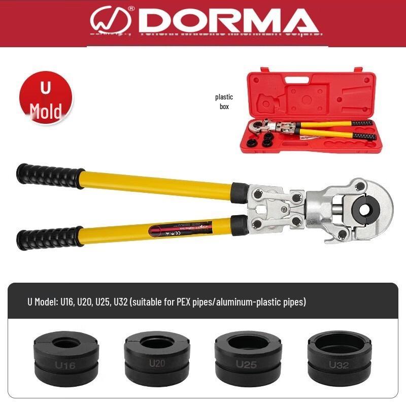 Beiyou Manual Hydraulic Pipe Crimping Pliers CN plug (adapter included)